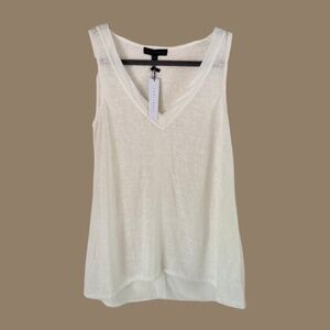 NWT! Anthropologie | Sanctuary  | Size Small | White V-Neck Button Back Blouse
